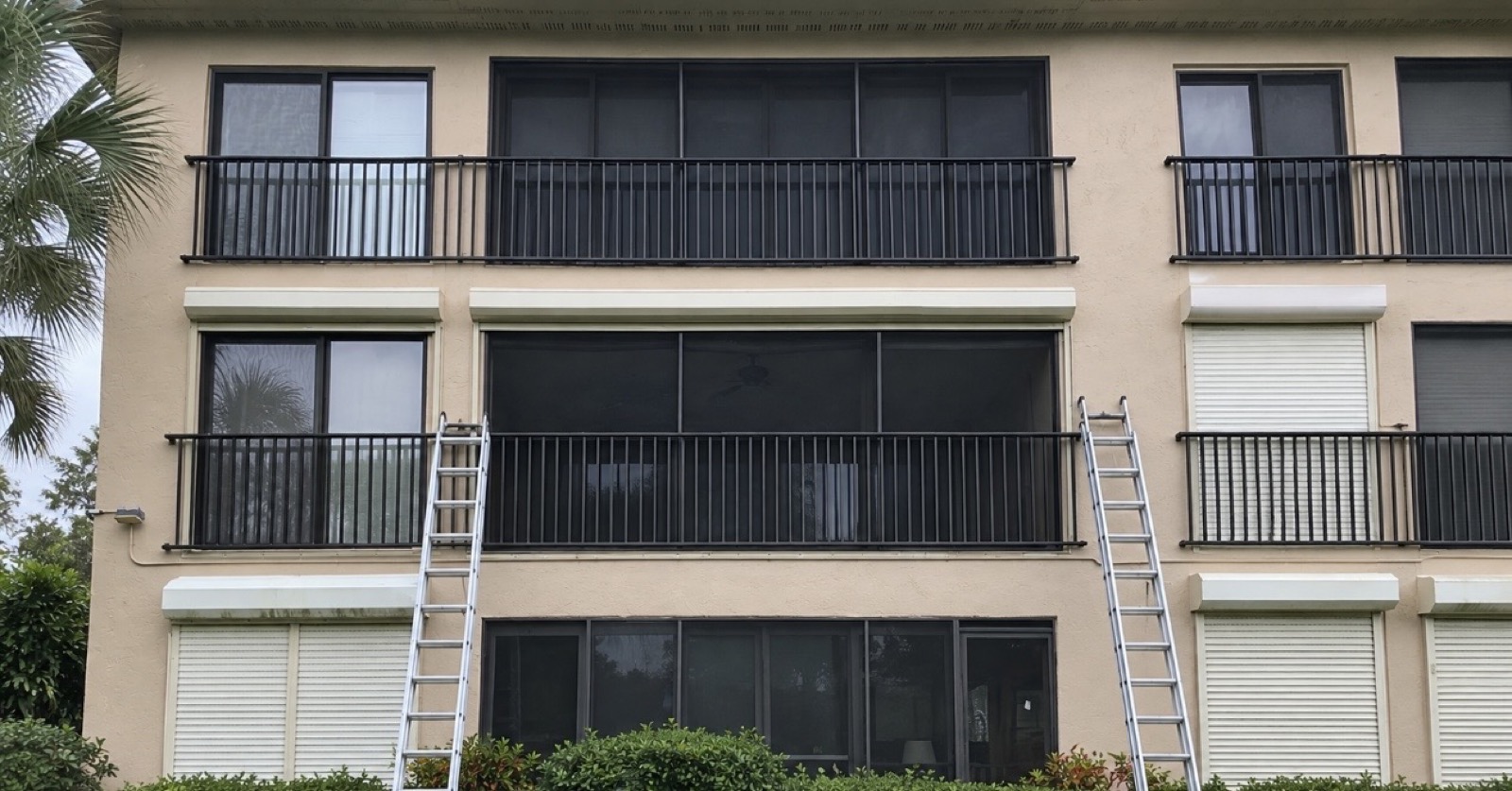 Commercial bug screen installation Cat 5 Protection SWFL