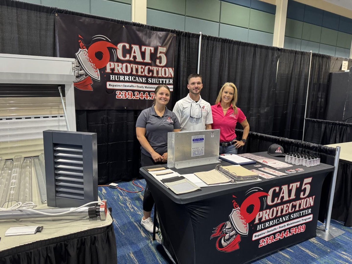 Cat 5 Protection LLC team at SWFL home show